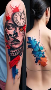 Wallpaper Tattoo Design Abstract