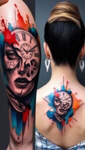 Wallpaper Tattoo Design Abstract