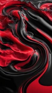 Black and Red Abstract Wallpaper