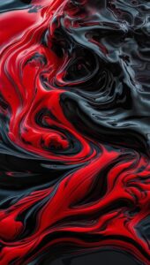 Black and Red Abstract Wallpaper