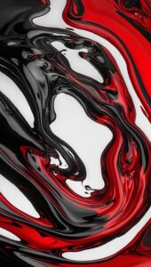 Black and Red Abstract Wallpaper