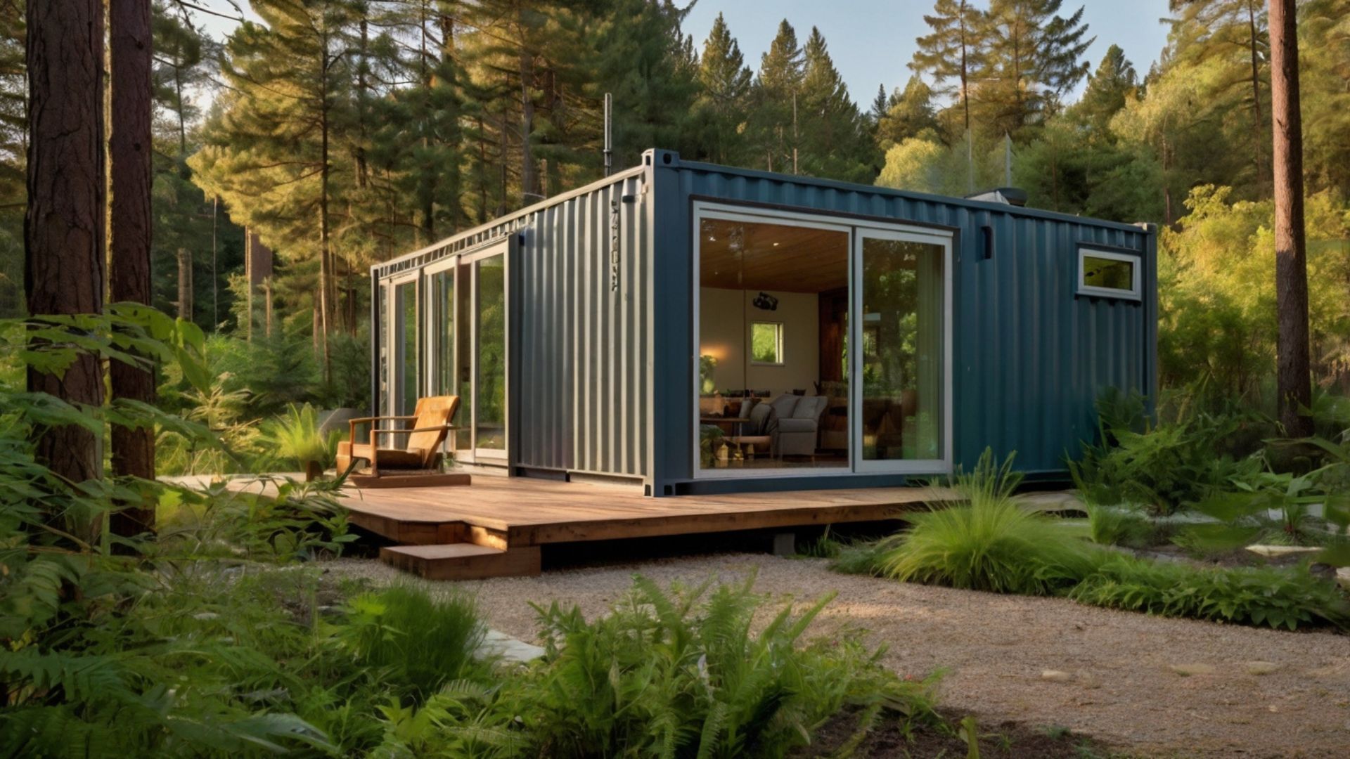 Cozy Container House by the Lake