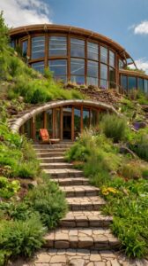 Multi-Level Earthship Home