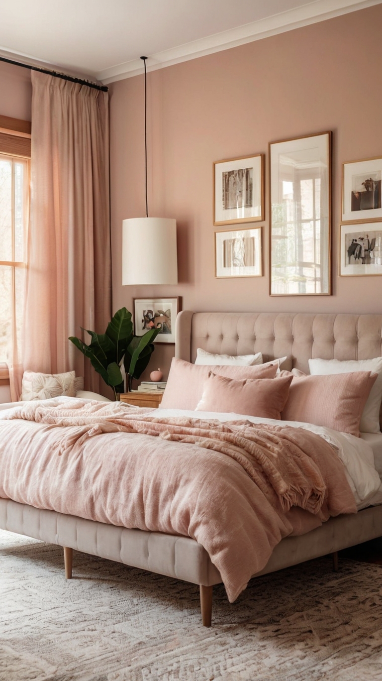 Soft Pink Bedroom Decor Inspiration