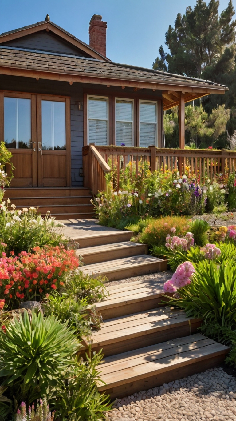 Victoria House garden path