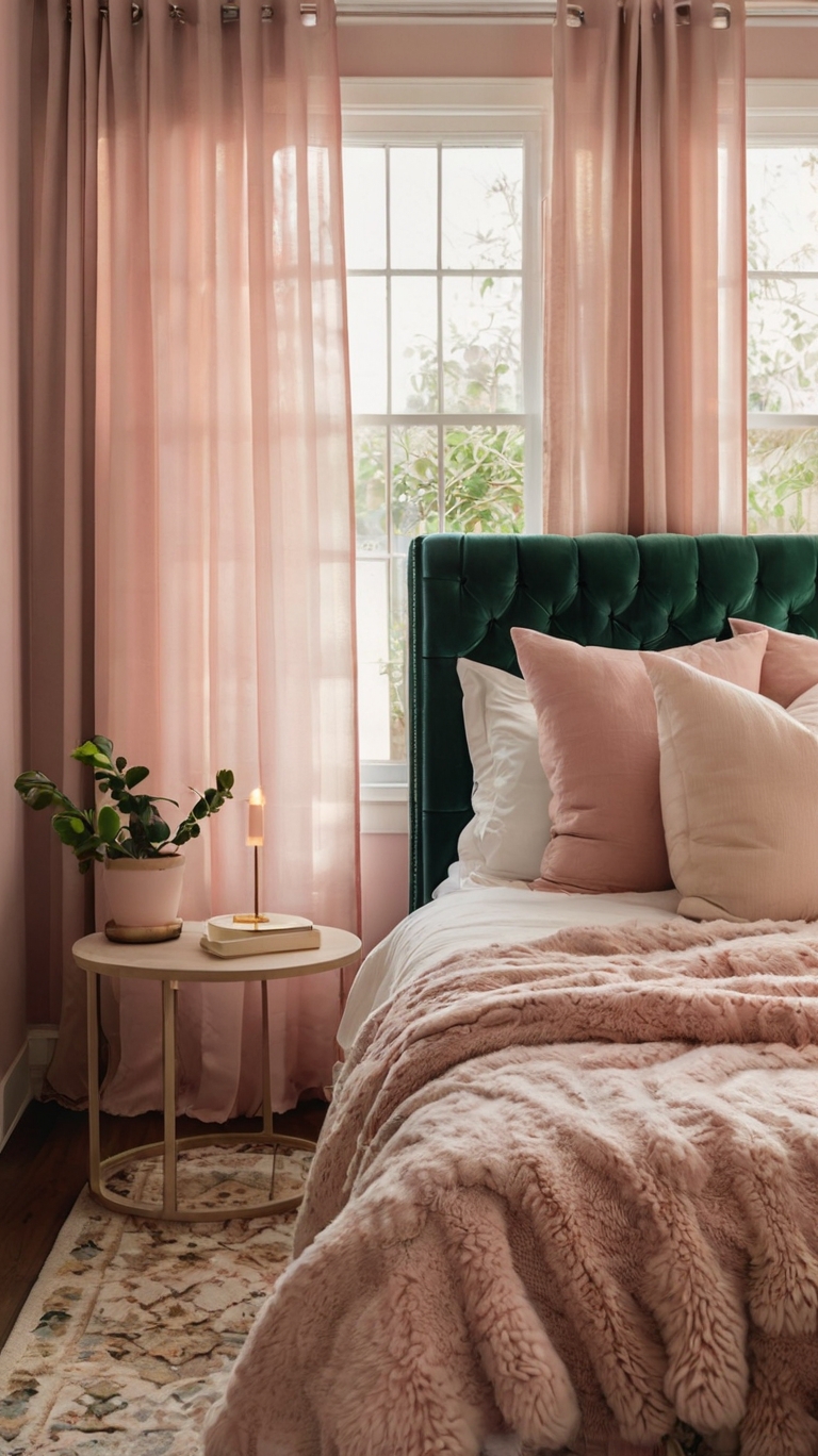 Elegant Pink Bedroom Refresh Concept