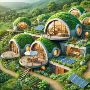 Eco-Friendly Earthship Home